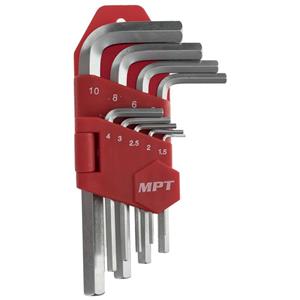 مجموعه 9 عددی آچار آلن ام پی تی مدل MHA02001-1 MPT MHA02001-1 Hex Wrench Set 9 PCS