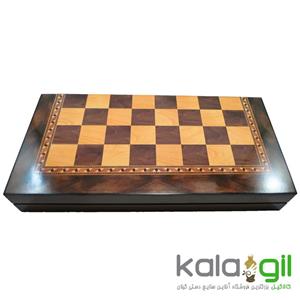صفحه شطرنج چوبی