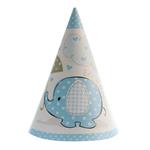 کلاه ستاره رنگارنگ مدل فیل پسرانه  بسته 10 عددی