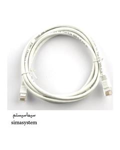 Lansan PATCH CORD CAT5E UTP 0.3m  پچ کورد تمام مس و با تست فلوک لن سن Cat5E Patch Cord 0.3M