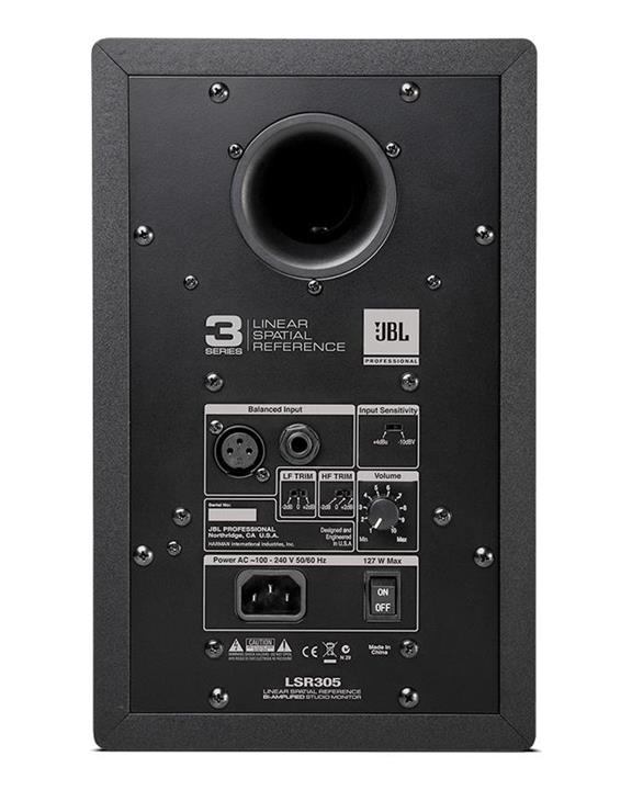 JBL LSR305 Two-Way Powered Studio Monitor Speaker