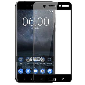 محافظ صفحه نمایش سون تمام صفحه مناسب برای گوشی نوکیا Nokia 6 Nokia 6 Full Caver Glass Screen Protector Seven