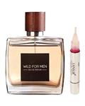 Stavita پک دو عددی عطر مردانه Wild 100ml EDP و لاک لب مایع سرخابی Color Makeup My Love 01