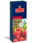 Riston چای سیاه 25 عددی با طعم توت فرنگی