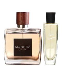 Stavita ست عطر زنانه  Pure 100ml EDP و عطر مردانه Wild 100ml EDP-  