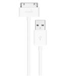 Moshi 30 Pin Cable for iPod, iPhone, iPad White