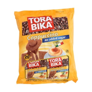 کاپوچینو رژیمی بدون شکر تورابیکا Torabika بسته 20 عددی 