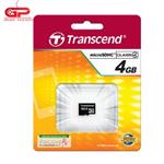 Transcend MicroSD Card 4GB