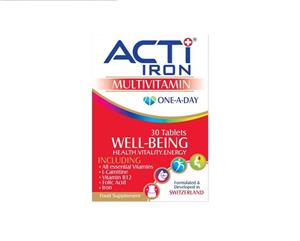 قرص مولتی ویتامین اکتی آیرون  | Acti Iron Multivitamin| 