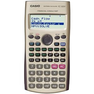 ماشین حساب کاسیو FC 100-V Casio FC-100 V Calculator