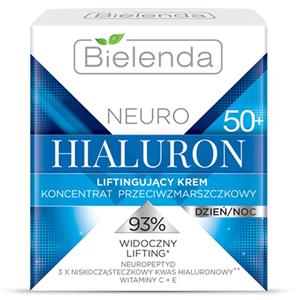 کرم لیفتینگ بی یلندا سری Neuron Hyaluron حجم 50 میلی لیتر Bielenda Neuron Hyaluron Lifting Cream 50ml