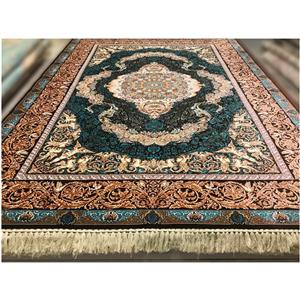 فرش دیبا طرح ورسای فندقی Diba Carpet Versay Brown 