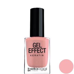 لاک ناخن بلاوجی مدل GEL EFFECT KERATIN شماره pink & milk 051