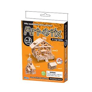 بسته چوب و هنر آرتک مدل خانه سازی