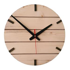 ساعت دیواری چوبی 02 Wooden Clock