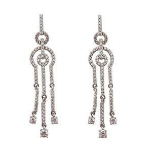 گوشواره نقره زیندکو مدل M58 ZinDeco Silver Earrings Model M58