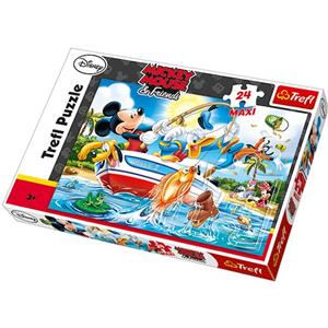 پازل 24 تکه ی سایز بزرگ تریفل مدل میکی موس puzzles-24maxi-mickey mouse-trefl