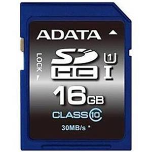 کارت حافظه 16 گیگابایت Adata 16GB UHS-I CLASS 10 Adata Premier  SDHC Card UHS-I 16GB CLASS 10