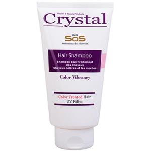 شامپو کریستال مخصوص موهای رنگ شده حجم 300 میلی لیتر Crystal color vibrancy hair shampoo
