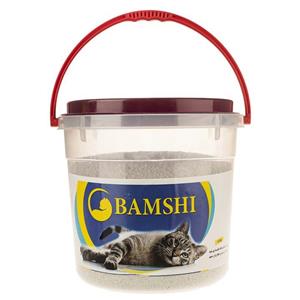 خاک گربه بامشی مدل 013 بسته 4000 گرمی Bamshi Cat Soil gr 