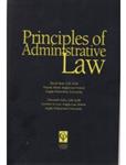 Principles of Adminstrative Law