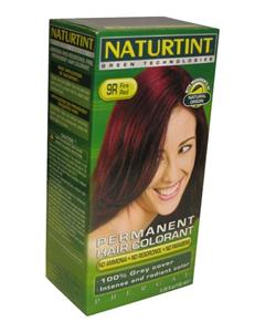 Naturtint کیت رنگ مو قرمز آتشین 9R 120ml