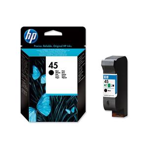 کارتریج جوهری اچ پی مشکی Hp 45 HP 45 Black Cartridge