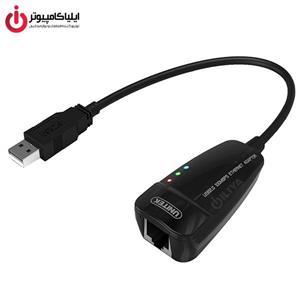 کارت شبکه USB 2.0 یونیتک مدل Y-1466                                         Unitek Y-1466 USB 2.0 To Ethernet Converter