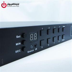 سوئیچ 8 به 1 HDMI با قابلیت تایمر لایمستون مدل LS-HS0801 Limestone 8x1 Timing Switch 