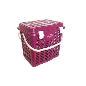 سبد پیک نیک سلمان پلاستیک مدل 4 قفل سوپر