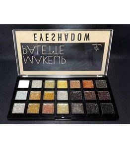 پالت سایه 21 رنگ حرفه ای گلیتر براق وشاین eye shadow glitter