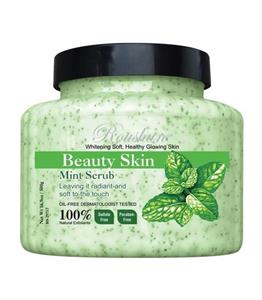 اسکراب درمانی روشن کننده و لایه بردار نعنا روشانRoushun Mint Face And Body