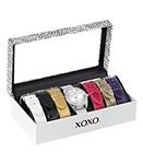  XOXO Women s XO9062 Watch with 7 Interchangeable Bands