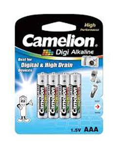 باتری نیم قلمی کملیون مدل پلاس الکالاین Camelion Plus Alkaline AAA Battery 