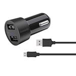 Porodo PD-M8J622M Car Charger With MicroUSB Cable