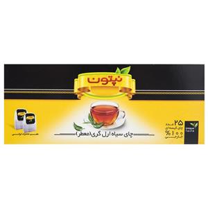 چای سیاه کیسه ای  ارل‌گری نپتون بسته 25 عددی EARL GREY TEA