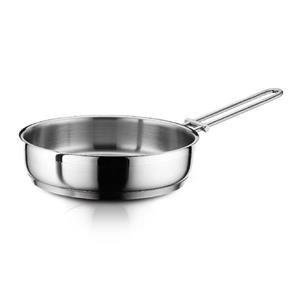 تابه تک دسته استیل سایز 24 هاس جوهر مدل آنت Hascevher Anett Steel Pan size24 