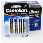 پک 12*4 باتری قلمی Camelion Super Heavy Duty R6P AA