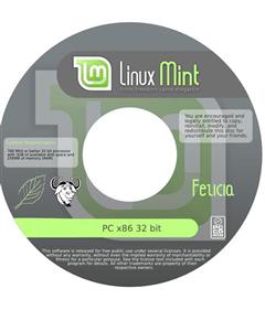 Linux Mint 18.2 Sonya Xfce 32bit DVD 