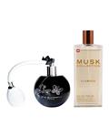 Musk Collection ست عطر زنانه Butterfly 100ml EDP و عطر Glamour 100ml EDP- 