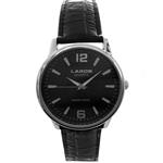 Laros 75061S-Black Watch For Men With Keychain