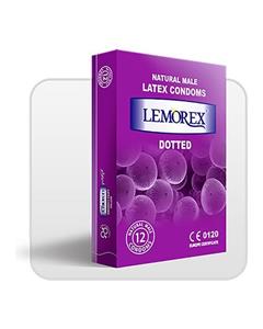 Lemorex کاندوم  لمورکس بنفش خاردار