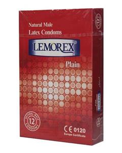 Lemorex کاندوم  لمورکس قرمز محکم و چرب انحنا پذیر