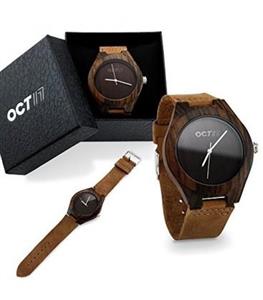 ساعت زنانه و مردانه 17 اکتبر چوب گردو Oct17 Men s Walnut Wood Fashion Watch 10276 