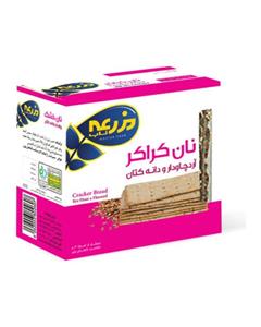 مزرعه ناب نان کراکر آرد چاودار و دانه کتان
