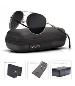 عینک آفتابی زنانه مردانه لوئنکس پولارایزد LUENX Aviator Polarized Sunglasses