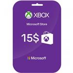 Microsoft XBOX 15$ Gift Card US دیجیتالی