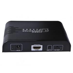 مبدل AV / S-Video همراه با صدای استریو به HDMI برند lenkeng مدل LKV363A LENKENG LKV363A AV/SVIDEO TO HDMI