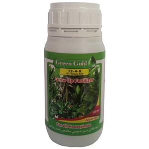 کود مایع طلای سبز مدل HOUSEPLANTS مختص رشد رویشی حجم  300 میلی لیتر