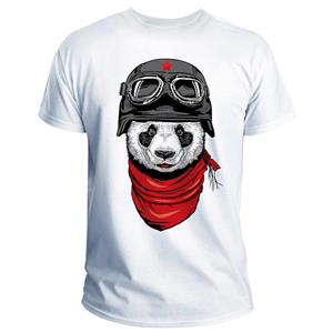 تی شرت انارچاپ طرح پاندا مدل T01008 AnarChap T01008 Panda T-shirt